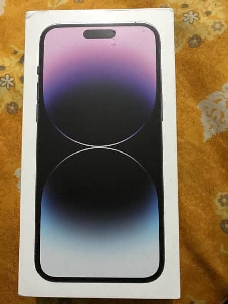 iPhone 14 Pro Max 256gb deep purple dual physical sim non pta 6