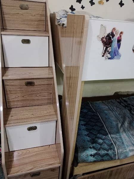 bunk bed  in lasani wood few days use 7