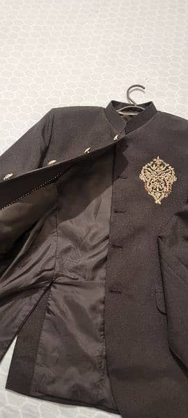 prince coat black/ wedding coats/ formal coat 2