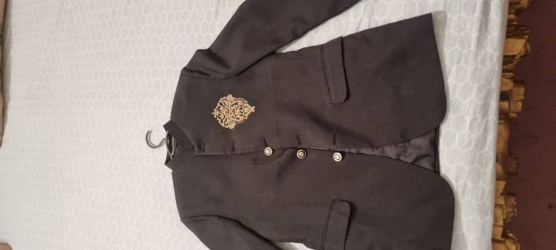 prince coat black/ wedding coats/ formal coat 3