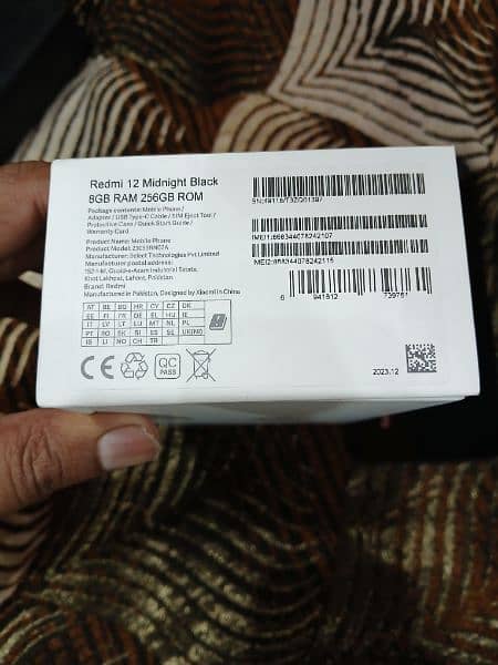 Redmi Note 12  08/256 with 10 months warranty 3