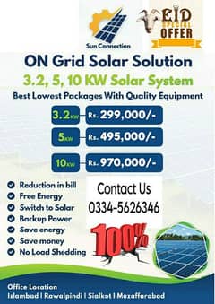 Solar Panels / Free installation / 3.2,5,10 KW