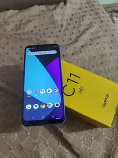 realme c11 4/64. with only box. contect. 03334082705