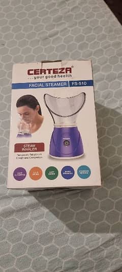 Certeza Facial Steamer, FS-510/inhaler/ 0