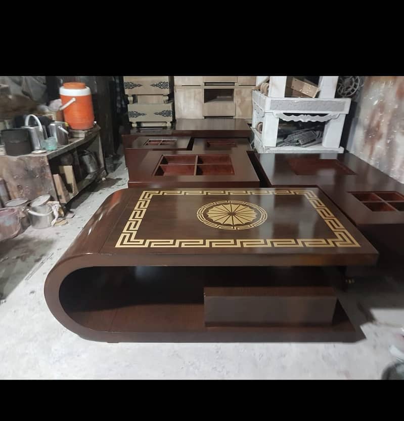 Center table/Coffee table/wooden tarpai set/console/dining Table 7