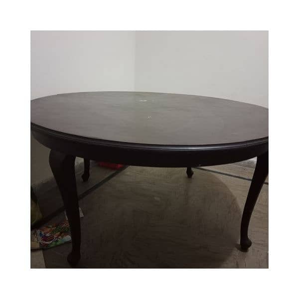 wooden Dining Table without chairs 1