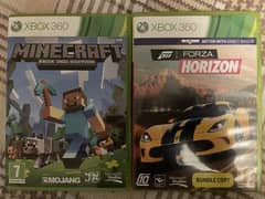 Minecraft & Forza Horizon (XBOX 360)