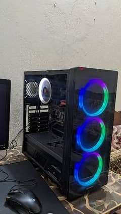 Core i5 4th gen with gaming rgb case