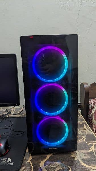 Core i5 4th gen with gaming rgb case 1