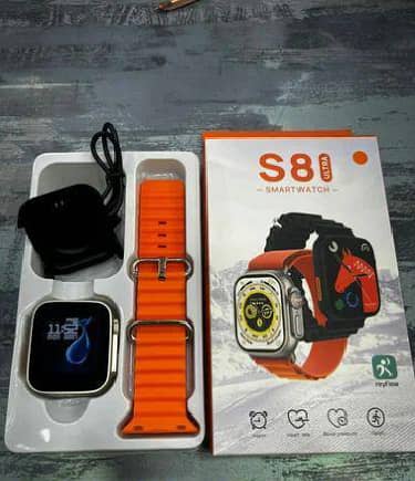 S8 Ultra Smart Watch Orange 1