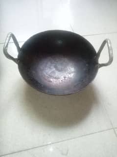 fry pan iron made 0
