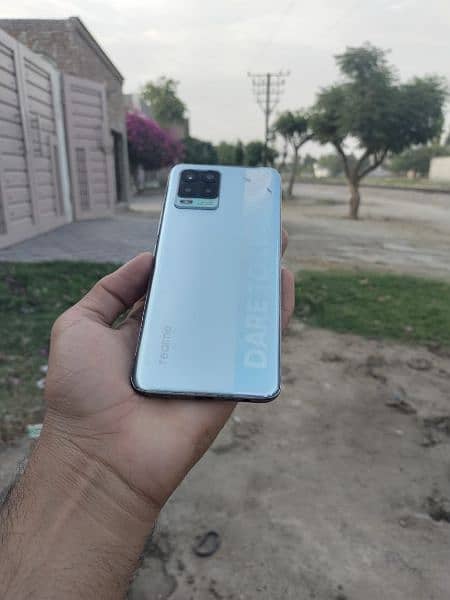 Realme 8 8+128GB price 30000 Contact 03061261326 with complete box 9