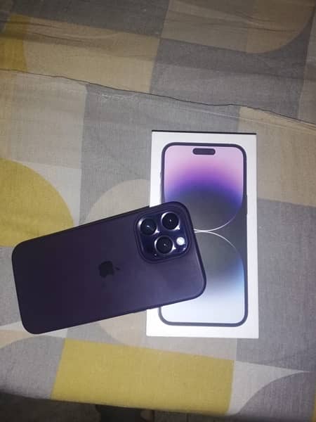 Apple iphone 14 pro max deep purple non pta 1