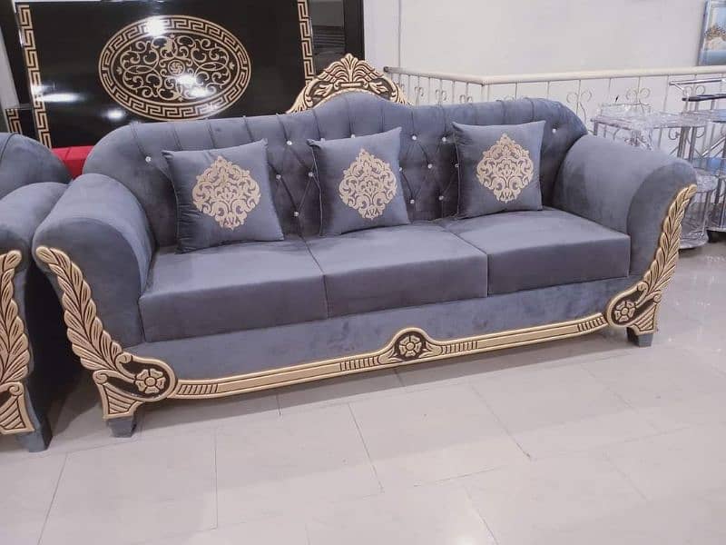 six seater sofa set in wholesale price 2