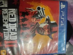red dead redemption 2 for ps4. in very good condition