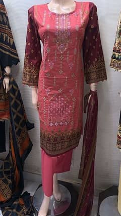 Bin Saeed 3pcs new printed Dresses