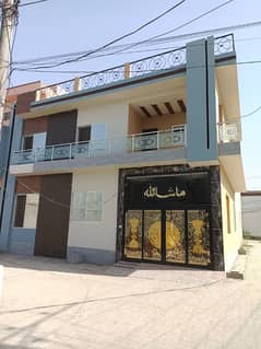 6 Marla Corner New Double Story House For Sale Rizwan Colony Link capital road link Boota Road Near Kashmir Road