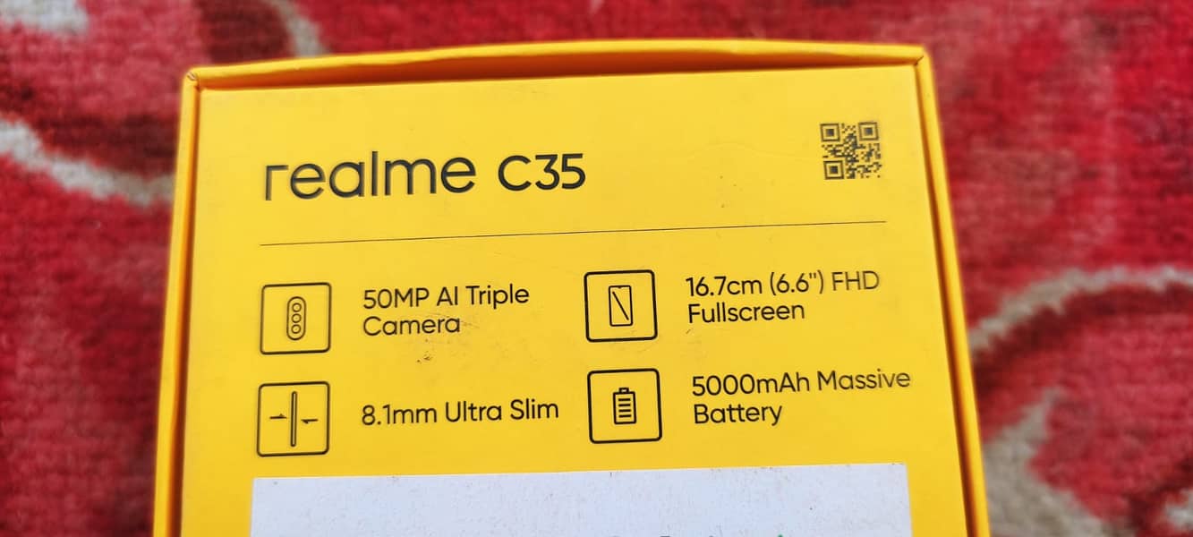 Realme C35 – Excellent Condition, Unbeatable Price!  4+4=8 x 128 GB 4
