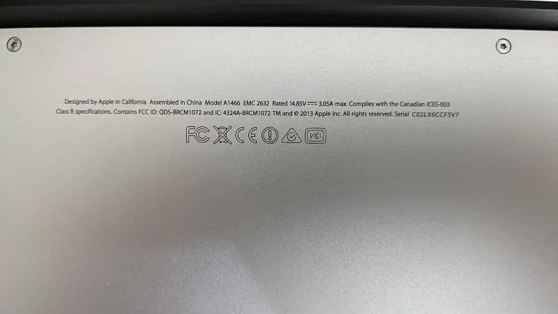 MacBook Air 13 inch mid 2013 4