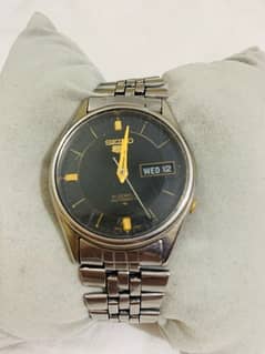 antique Seiko 5 watch for men
