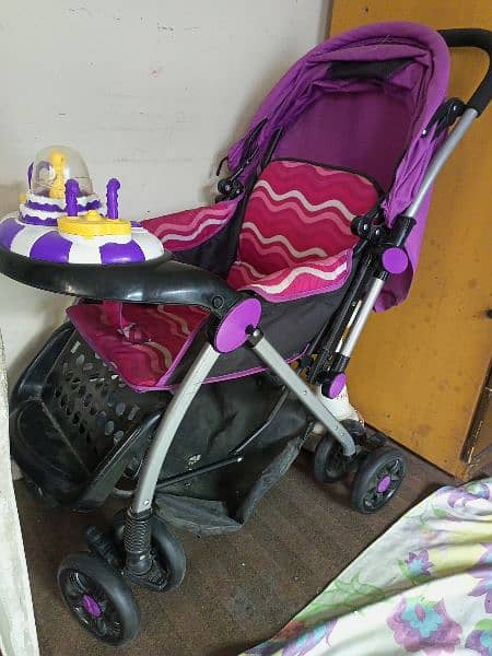 very less used baby stroller 1