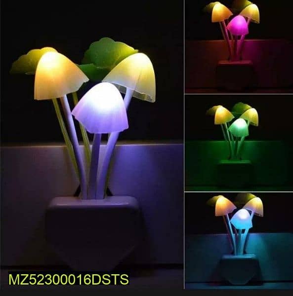 mushroom Led sensor Led light lamp 1