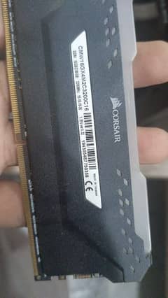 Corsair Vengeance RGB PRO 3200 MHZ DDR4 8*2=16GB 0