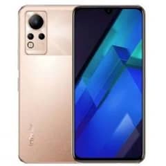 Infinix Note 12 amoled display G88 processor golden colour completebox
