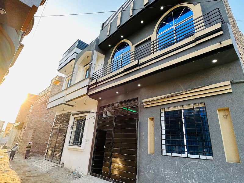 2.5 Marla New Fresh Luxury Double Storey House For Sale Located At Warsak Road Khan Town 1