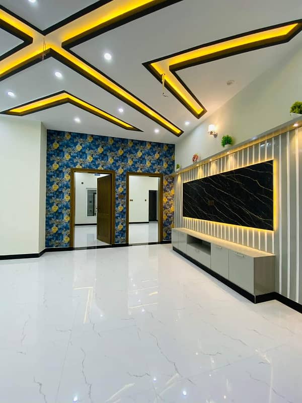 10 Marla New Fresh Luxury Double Storey House For Sale Located At Warsak Road Sufyan Garden 3