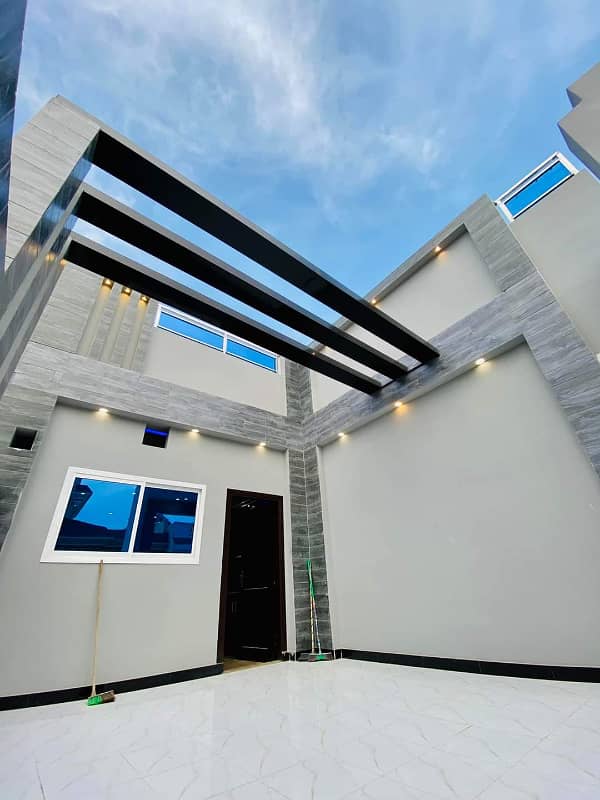 10 Marla New Fresh Luxury Double Storey House For Sale Located At Warsak Road Sufyan Garden 10