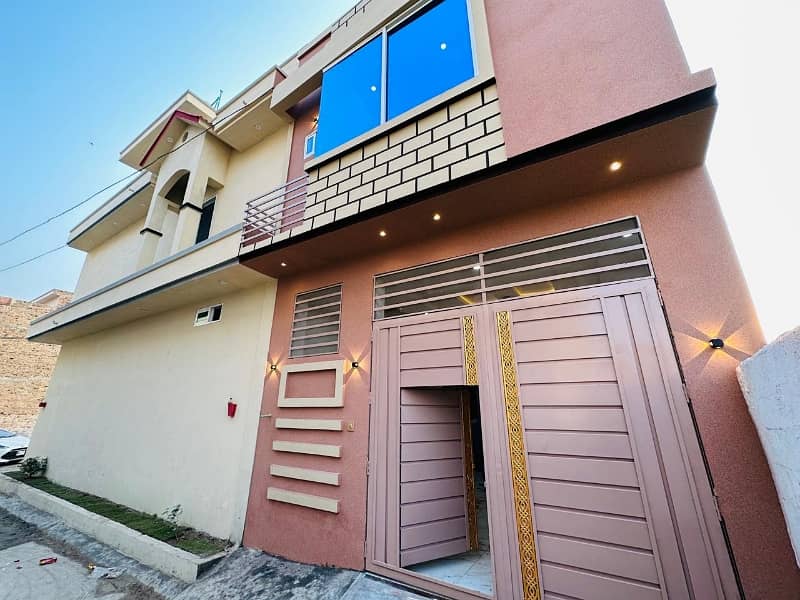 2 Marla New Fresh Luxury Double Story House For Sale Located At Warsak Road Darmangy Garden Street No 2 Peshawar 2