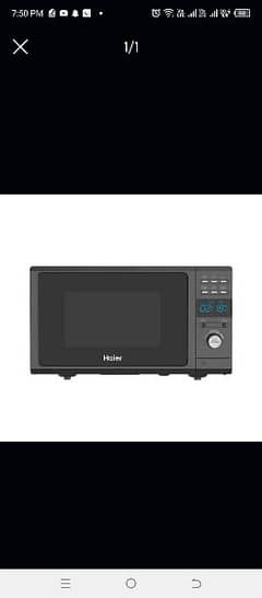 Haier 25 Litre grill microwave oven HGL 0