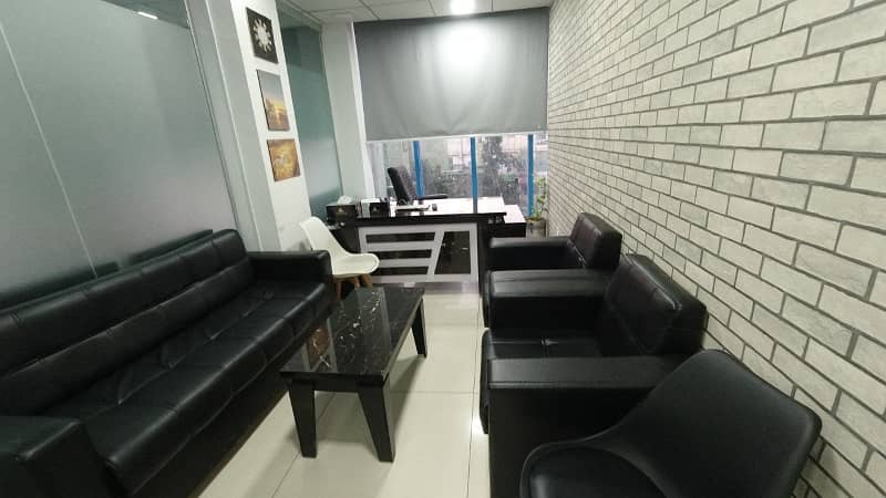 750 Sqft Corner Main Double Road Located Office Available On Rent In I-8 Markaz 4