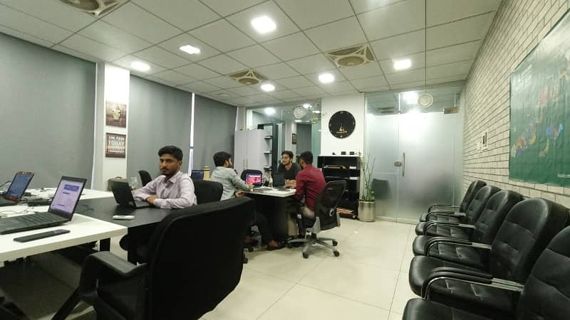 750 Sqft Corner Main Double Road Located Office Available On Rent In I-8 Markaz 5