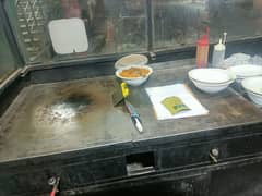 shawarma ans Frying counter
