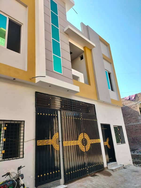 2.5 Marla New Fresh Luxury Double Storey House For Sale Located At Warsak Road Ashiq Abad Peshawar 0