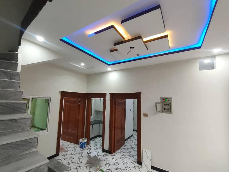 2.5 Marla New Fresh Luxury Double Storey House For Sale Located At Warsak Road Ashiq Abad Peshawar 2
