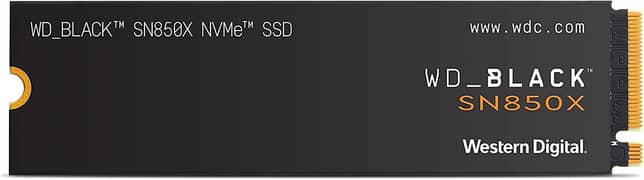 WD Black SN850X 1TB NVMe M. 2 SSD