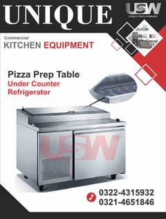 Pizza prep Table ,  Pizza Oven , Dough Mixer 0