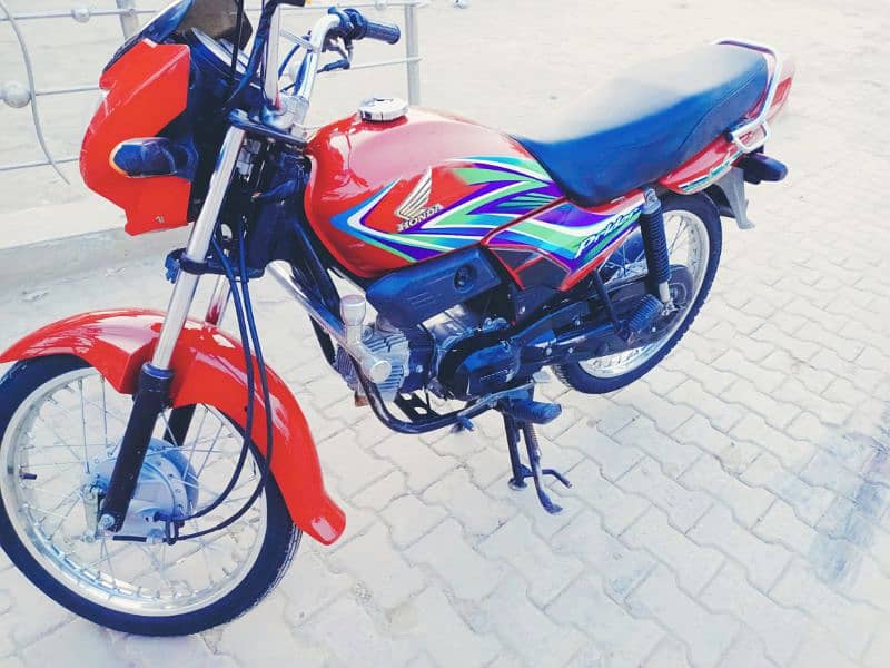 Honda Pridor100cc 20/2021 All Punjab Number Lush Condition 10/10 7
