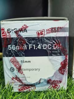 Sigma 56mm F1.4 For Sony E-Mount DC DN Lens Wih box