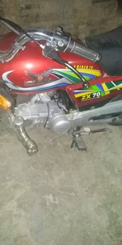 zxmco 70 cc just like new with 1k driven