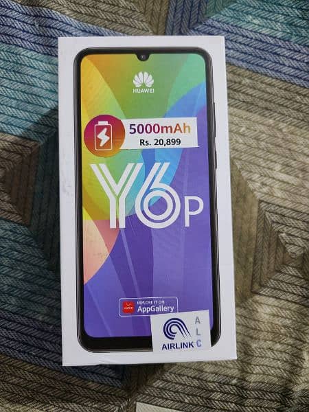 Huawei Y6p 3-64GB 10/10 condition 1