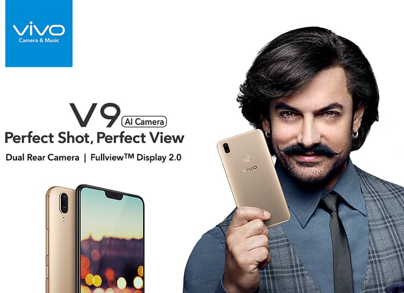 vivo v9 ( 4gb-64gb ) with box 5