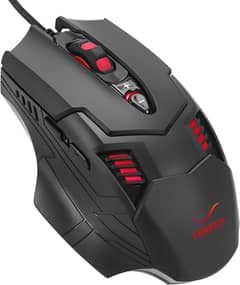 Wired Mouse Gaming RGB Backlit Ergonomic Mouse with Programmable Keys