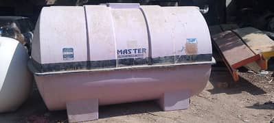master fiber glass water tank