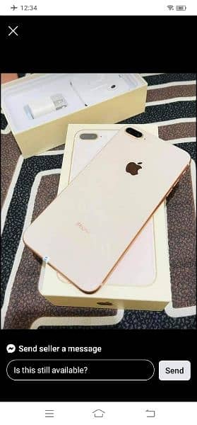 Iphone 8 plus 256 GB PTA approved 0343=4306801 1