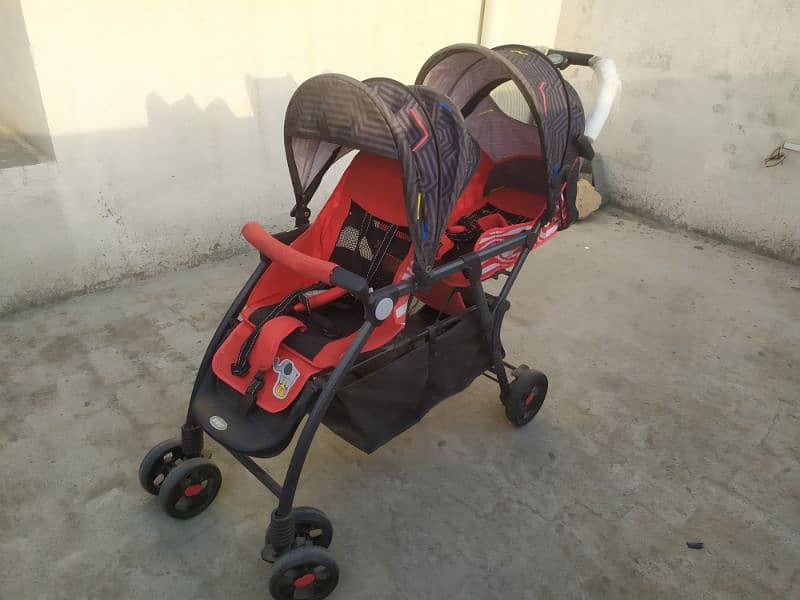 twin baby stroller 5