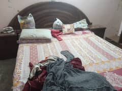 DOUBLE BED AND MATRESS FOR SALE 0